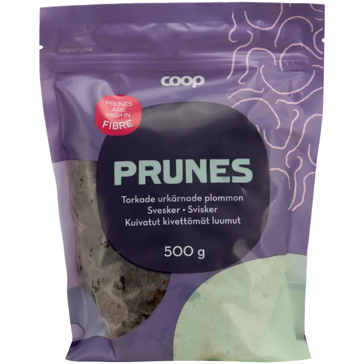 Coop kuivatut kivettömät luumut 500 g