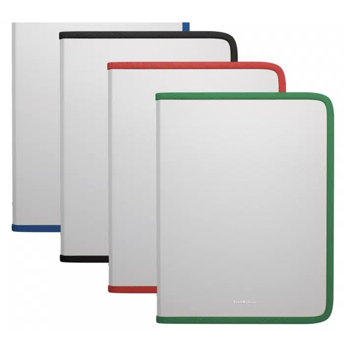 Plastmapp tõmblukuga a4 diagonal clear v