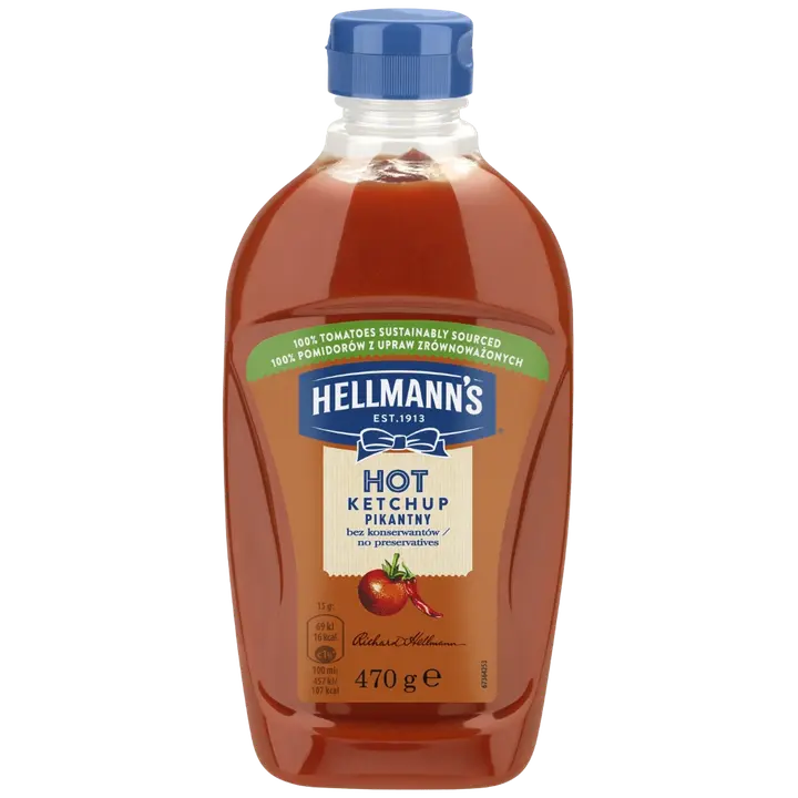 Hellmann's ketšup Hot 470 g
