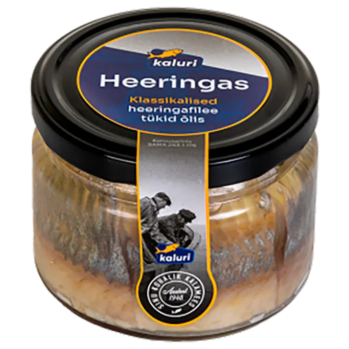 Kaluri Heeringafilee Tükid Klassikalised 250G