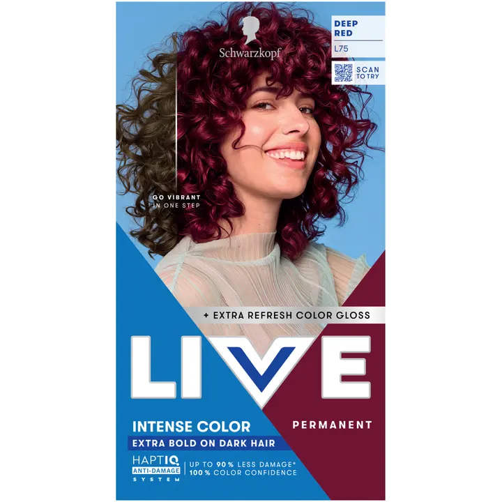 Schwarzkopf LIVE L75 Deep Red