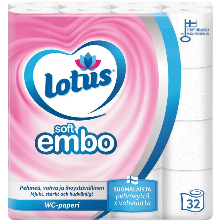LOTUS Soft Embo wc paperi 32 rll