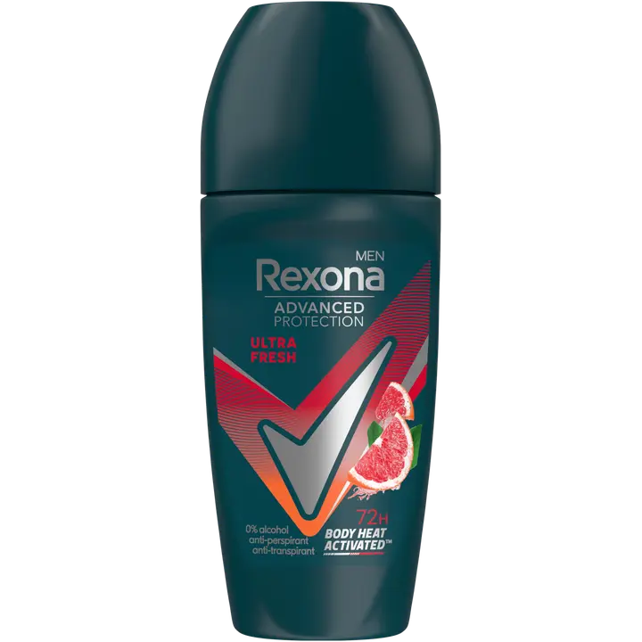 Rexona Men Advanced Protection Ultra Fresh Antiperspirantti Deodorantti Roll-on miehille 50 ml