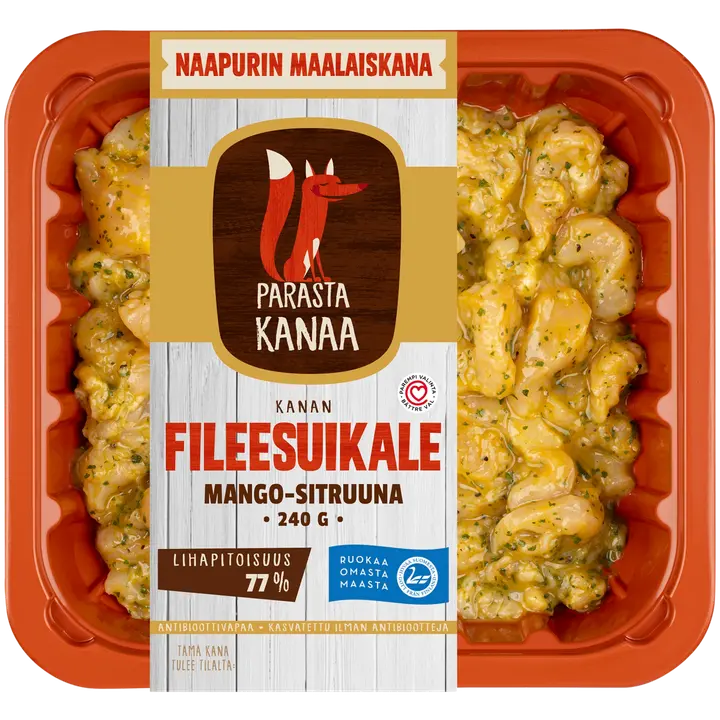 Naapurin Maalaiskanan fileesuikale Mango-sitruuna 240g