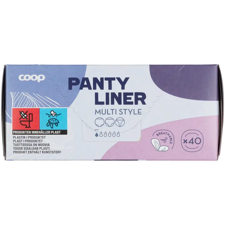 Coop ultraohut pikkuhousunsuoja multistyle 40 kpl