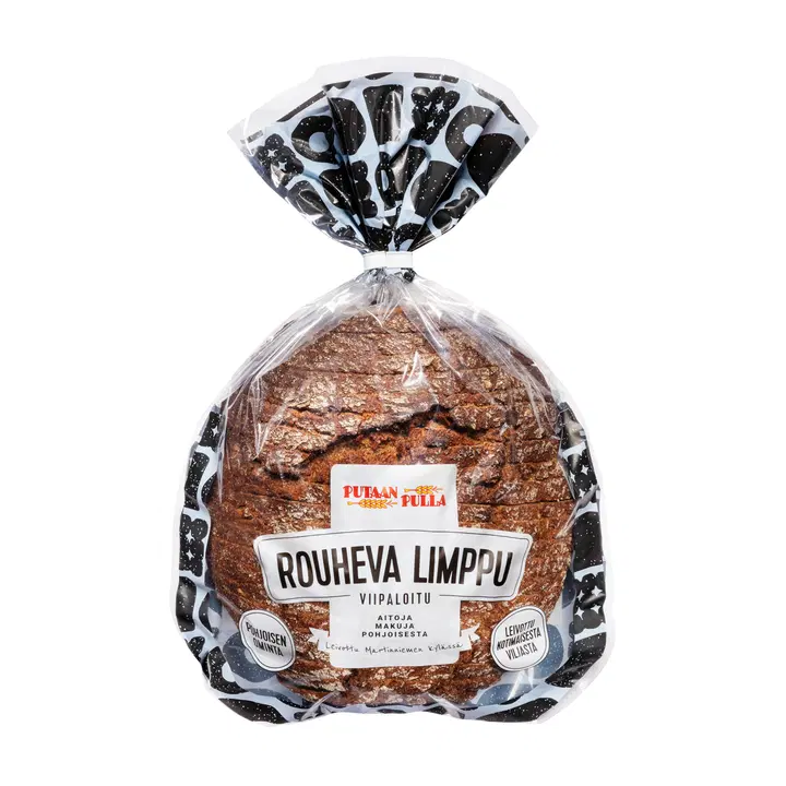 Putaan Pulla Rouheva limppu viipaloitu 500 g
