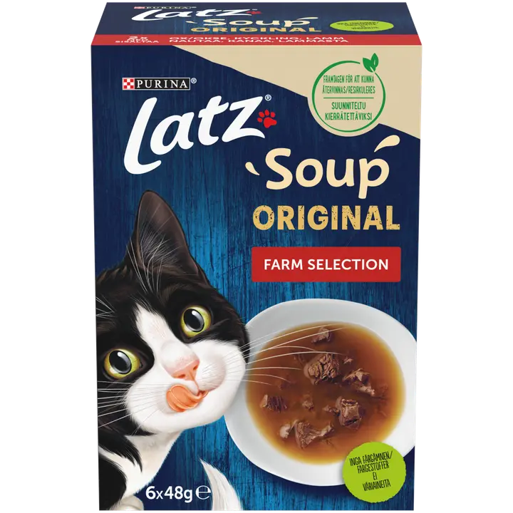 LATZ 6x48g Soup Farm Selection kissanruoka