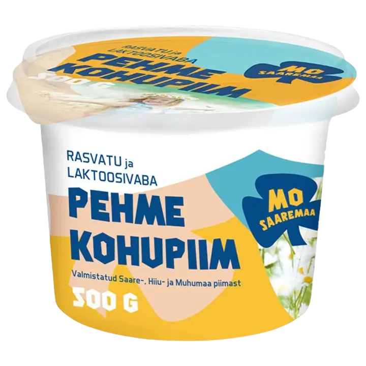 Mo Saaremaa Pehme kohupiim rasvatu, laktoosivaba 500 g