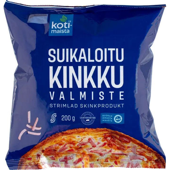Kotimaista suikaloitu kinkkuvalmiste 200 g