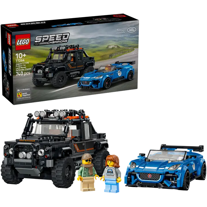 77264 jaguar project 7 & land rover defender