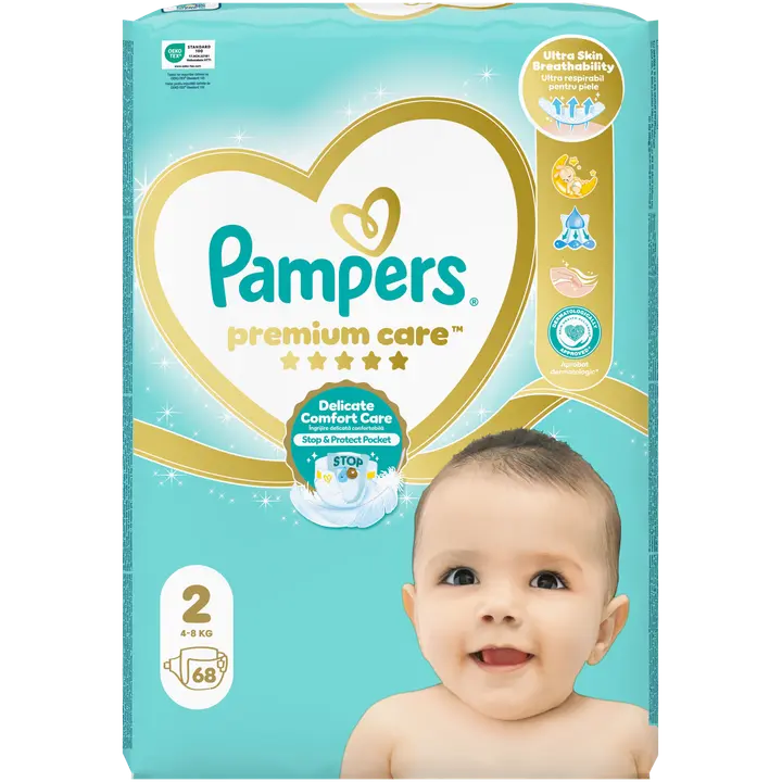 PAMPERS teipmähkmed PC VP S2 68tk