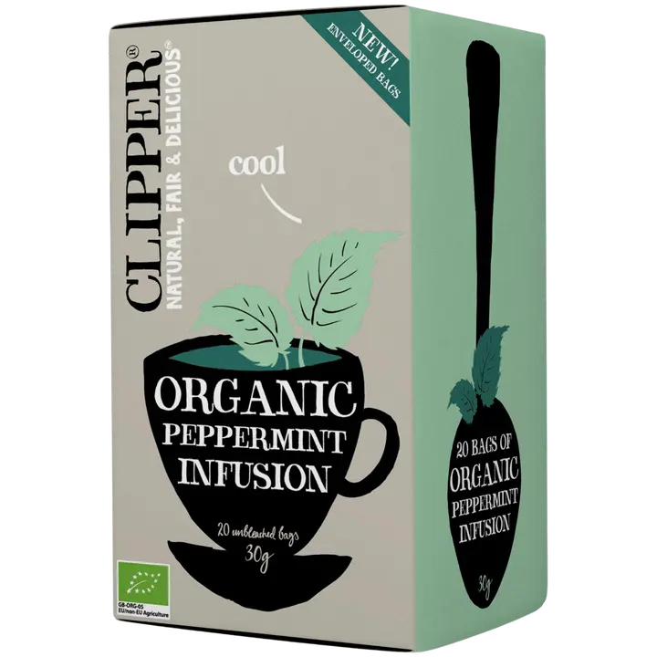Clipper Luomu Piparminttuhauduke 20ps / 30g