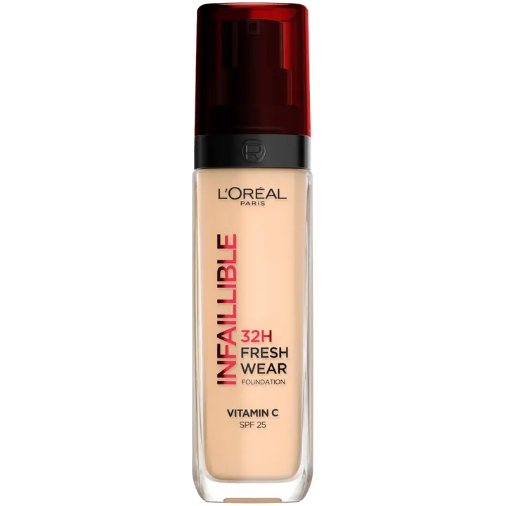 L'Oréal Paris Infaillible Fresh Wear 100 Warm Undertone meikkivoide 30ml