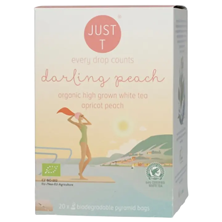 DARLING PEACH BIO - orgaaniline valge tee aprikoosi ja virsikuga