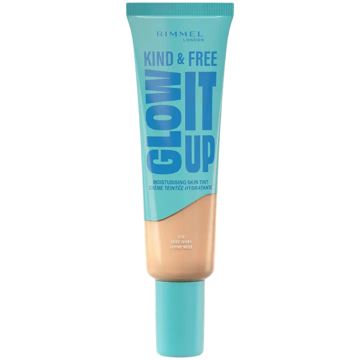 Rimmel Kind & Free Moisturizing Skin Tint 30 ml, 10 Rose Ivory meikkivoide