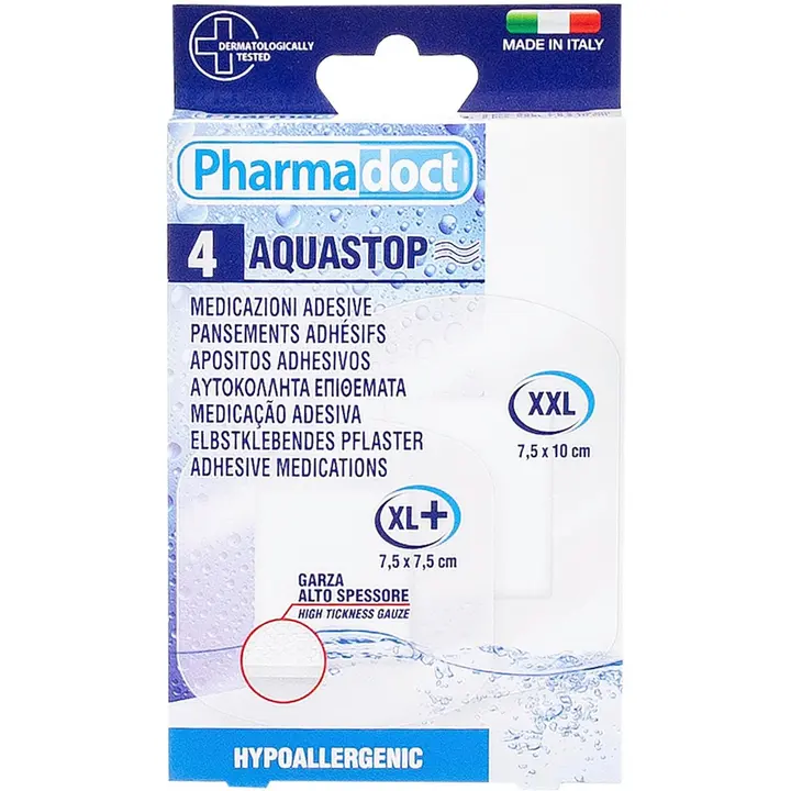 Haavapadi Aquastop Hypoallergenic 4 tk