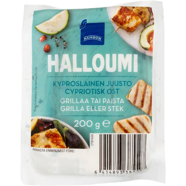 Rainbow halloumi 200g