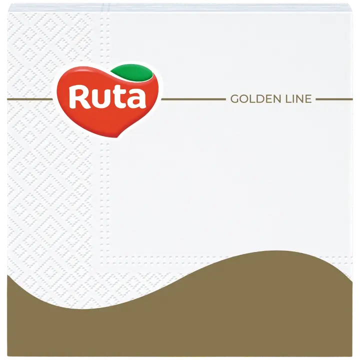 Ruta salvrätik valge 3-kihiline 33cm