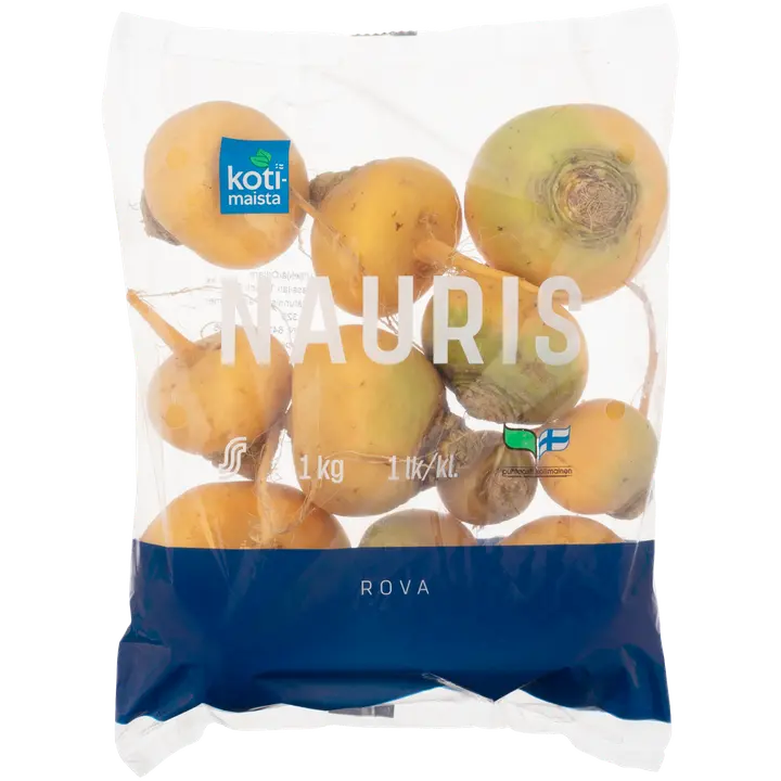 Kotimaista Naurispussi 1kg