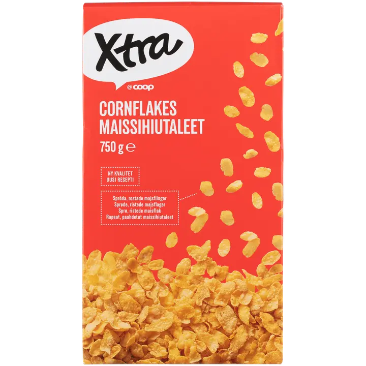Xtra maissihiutaleet 750 g