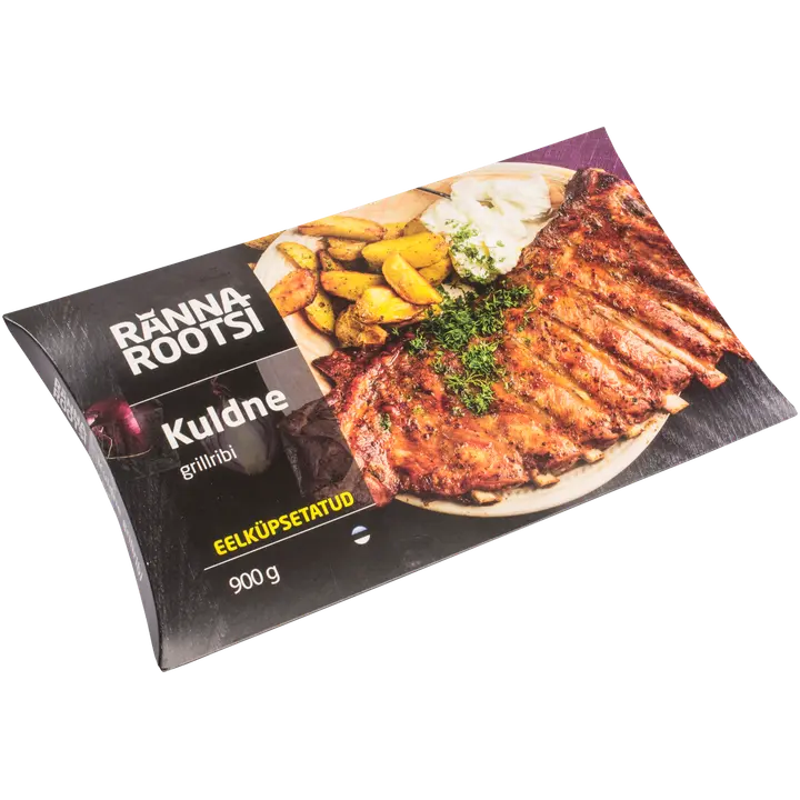 Kuldne grillribi eelküpsetatud 900G