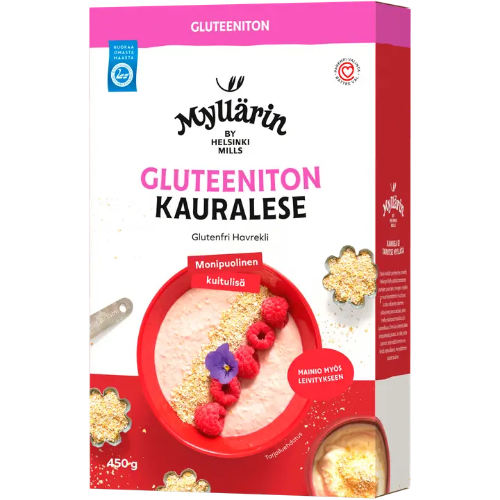 Myllärin Gluteeniton Kauralese 450 g