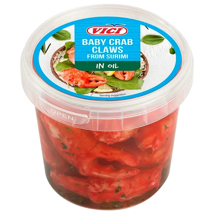 Väikesed vähisõrad õlis surimist 320 g