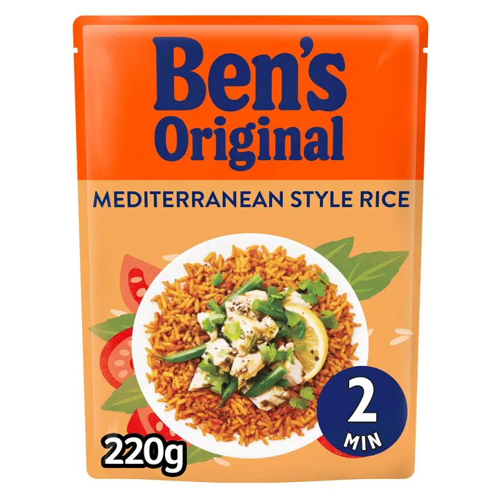 Ben's Original Välimeren tapaan valmisriisi 220g