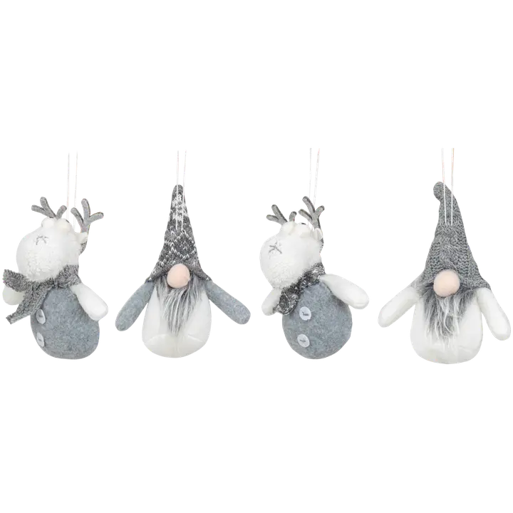 Jõulukuul valge 14 cm