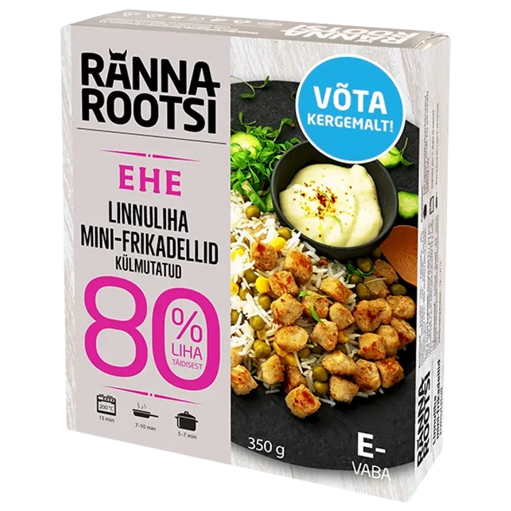 Ehe linnuliha mini-frikadellid, 350g