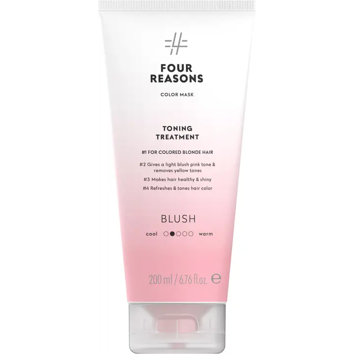 Four Reasons Color Mask Toning Treatment Blush sävyttävä tehohoito 200 ml