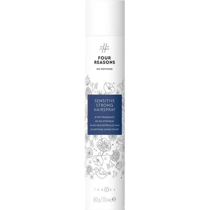 Four Reasons No Nothing Sensitive Strong Hairspray hiuskiinne 500 ml