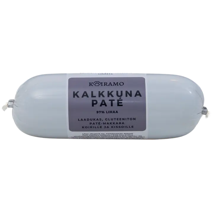Koiramo Kalkkuna Paté-makkara gluteeniton 400g koiralle