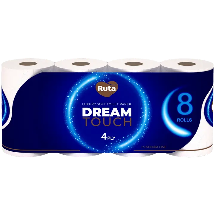 Tualettpaber Ruta Dream Touch 4-kih 8 rulli