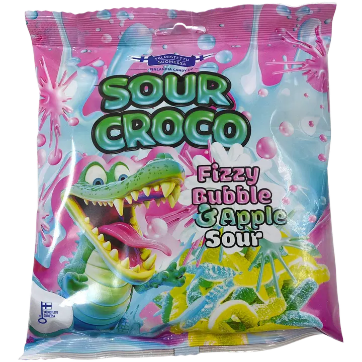 SourCroco FizzyBubble&Apple 250g