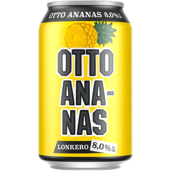 Otto Ananas 8% 0,33 l
