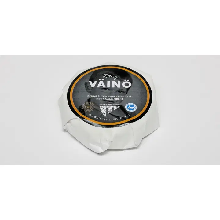 Herkkujuustola Väinö pehmeä, pinnalta kypsytetty valkohomejuusto pala 150g