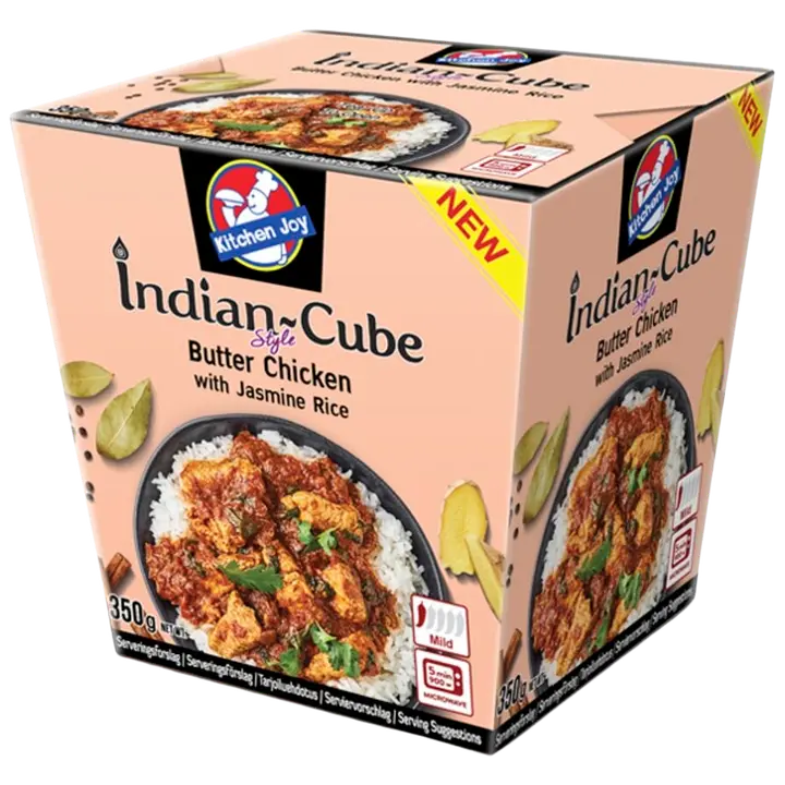 Kitchen Joy Intialaiasta voikanaa ja jasmiiniriisiä, pakasteteria 350g