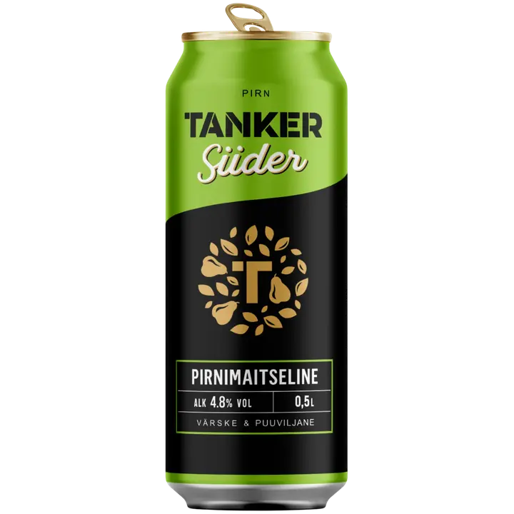 Tanker pirinimaitseline siider 4,8%vol 500 ml