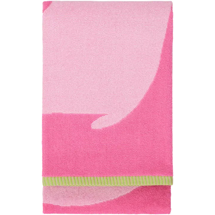 Finlayson kylpypyyhe Elefantti Vapaa 70x150 pinkki-vihreä