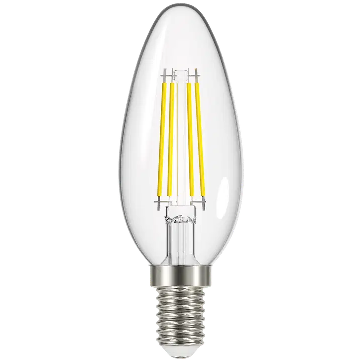 Airam LED Kynttilälamppu kirkas 3,8W 4000K E14 470lm 15 000h