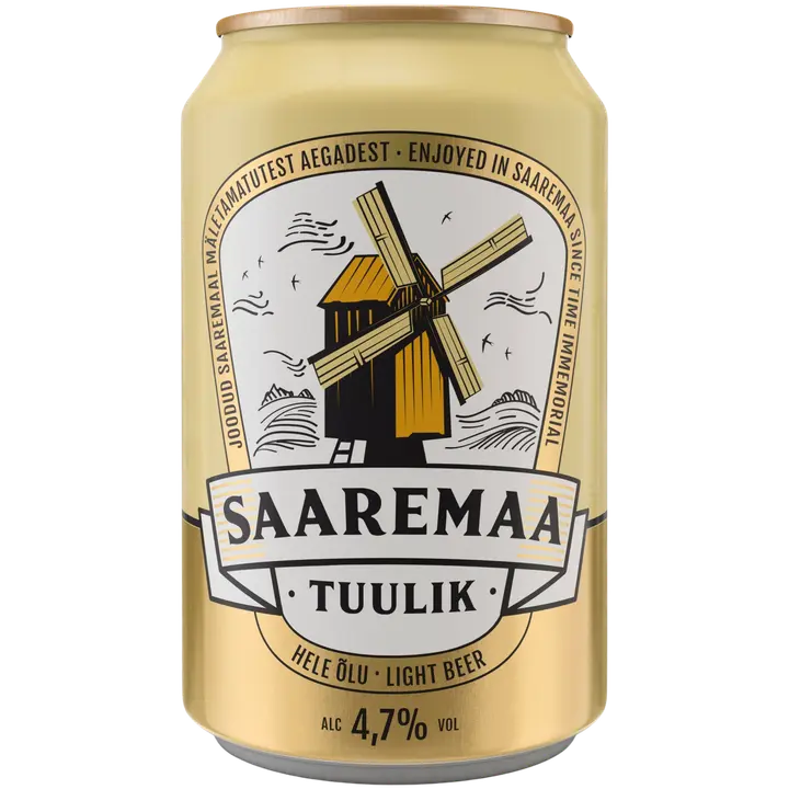 Saaremaa Tuulik õlu 4,7%vol 330ml