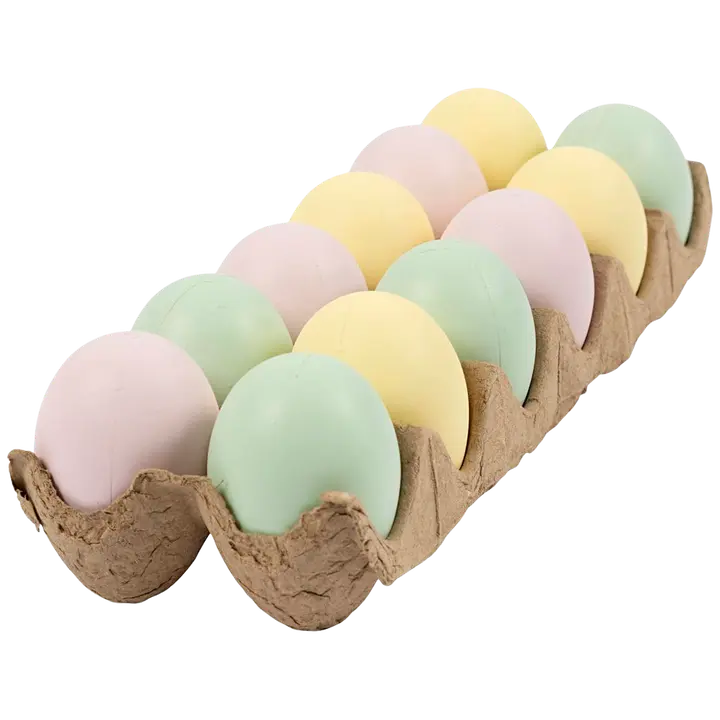 Creativ Company Munat, Kork. 6 cm, pastellivärit, 12kpl/ 1 pkt