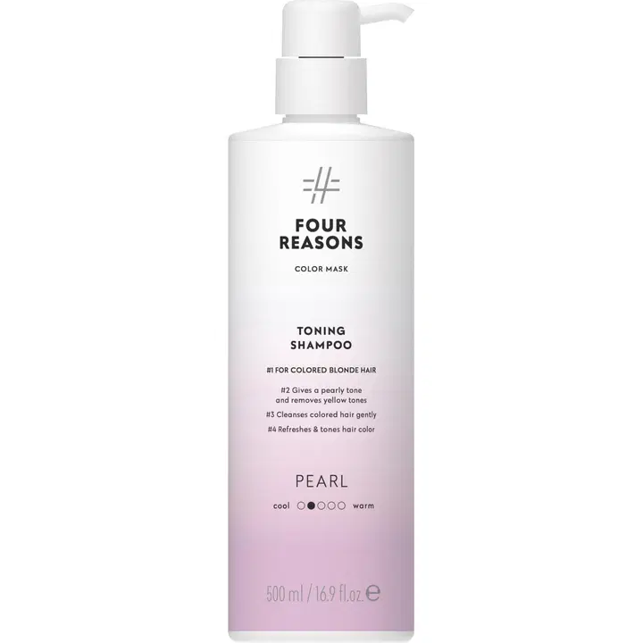 Four Reasons Color Mask Toning Shampoo Pearl 500 ml