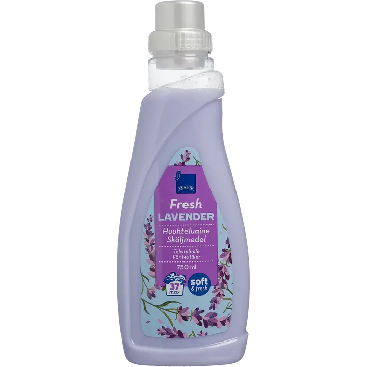 Rainbow 750ml Fresh Lavender tekstiilien huuhteluaine