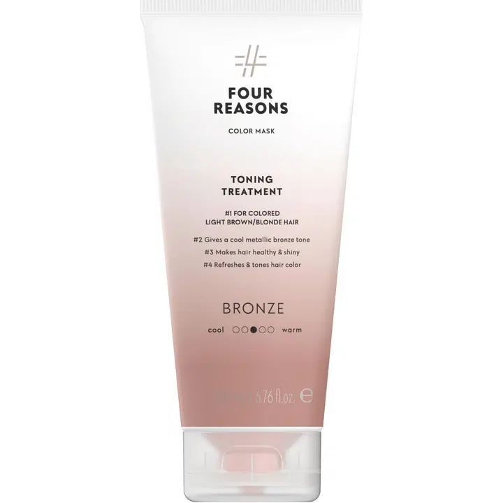 Four Reasons Color Mask Toning Treatment Bronze sävyttävä tehohoito 200 ml