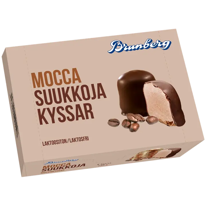 Brunberg Mocca vahukommid šokolaadis 6 tk, 150g