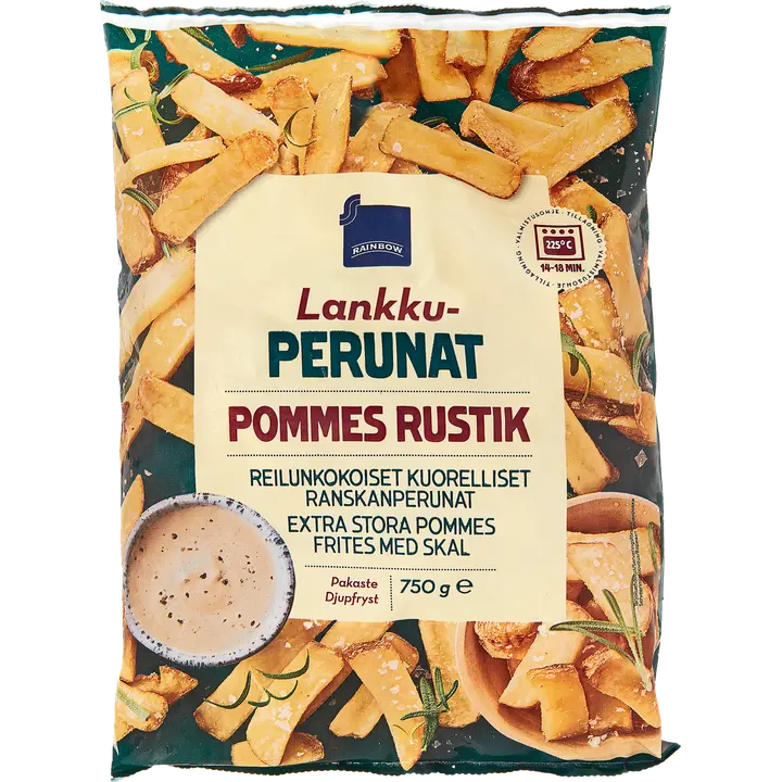 Rainbow lankkuperunat pakaste 750 g