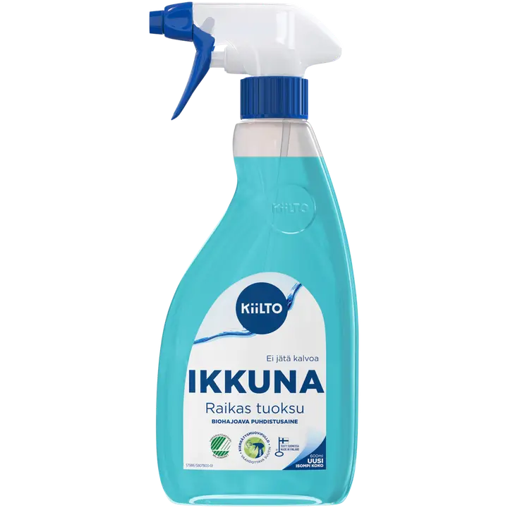 Kiilto Ikkuna biohajoava puhdistussuihke 600 ml