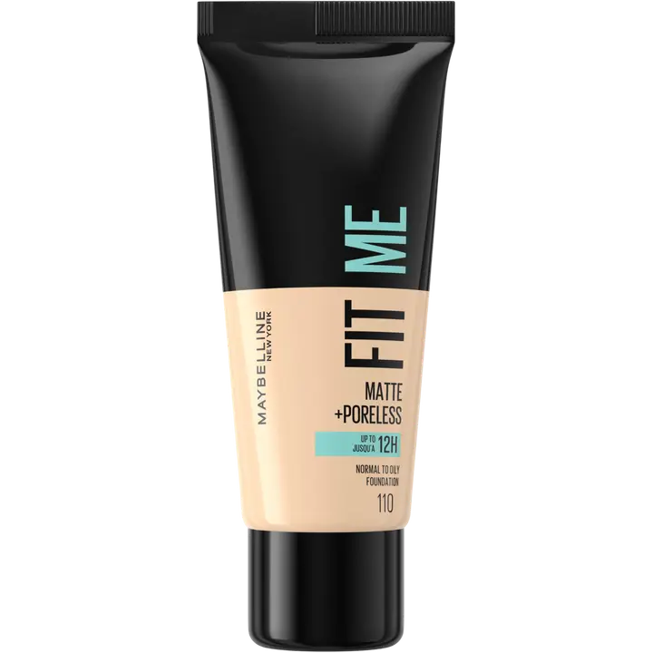 Maybelline New York Fit Me Matte & Poreless 110 Porcelain -meikkivoide 30ml